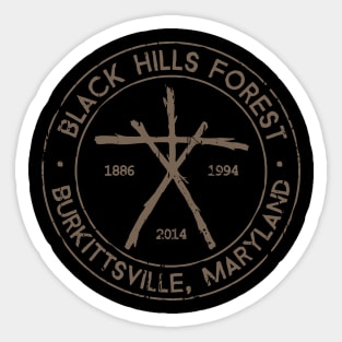 Black Hills Forest Witch Sticker